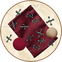 Click to View Enlarged Image of Jacks (with cloth bag)