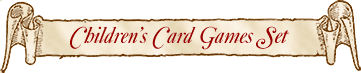 Children's Card Games Set