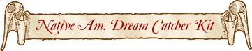 Native American Dream Catcher Kit